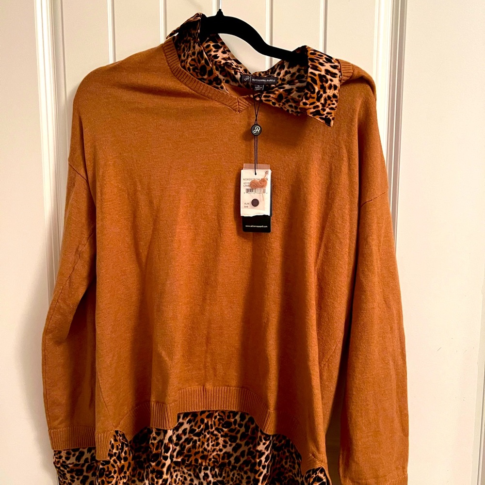 Animal print top